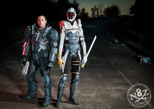 Mass Effect 3 - Косплейная пара на DragonCon